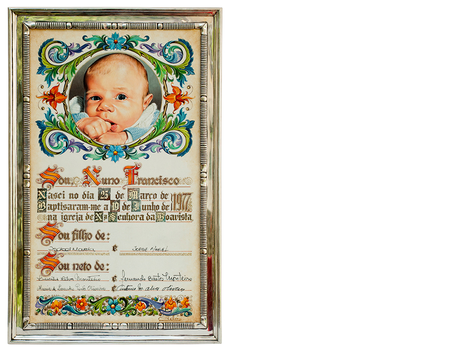 Retrato. Pintura a guache