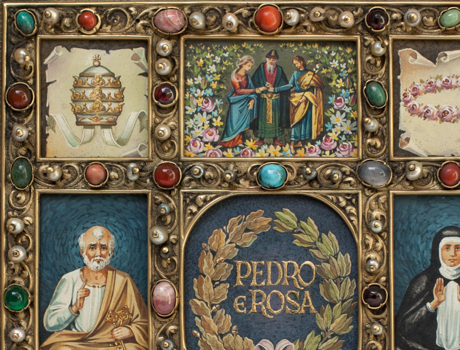 Pintura a �leo (pormenor)