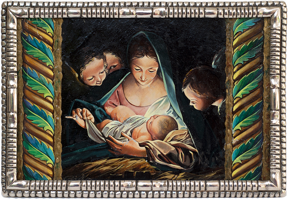 Natividade (r�plica). Pintura a �leo