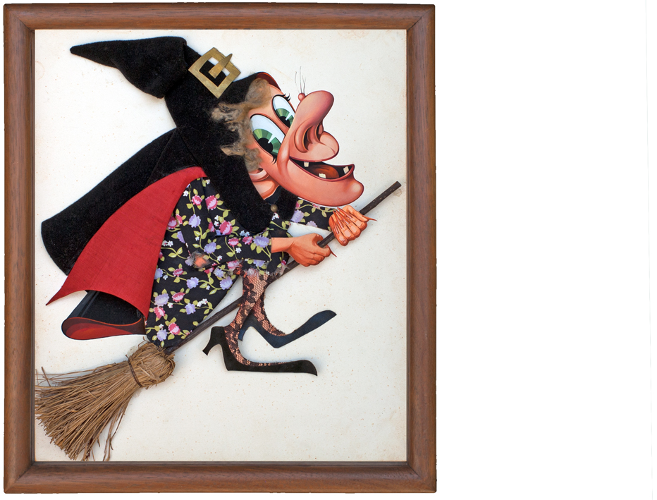 Maqueta (original) para caderno di�rio. Pintura a guache com aplica��es