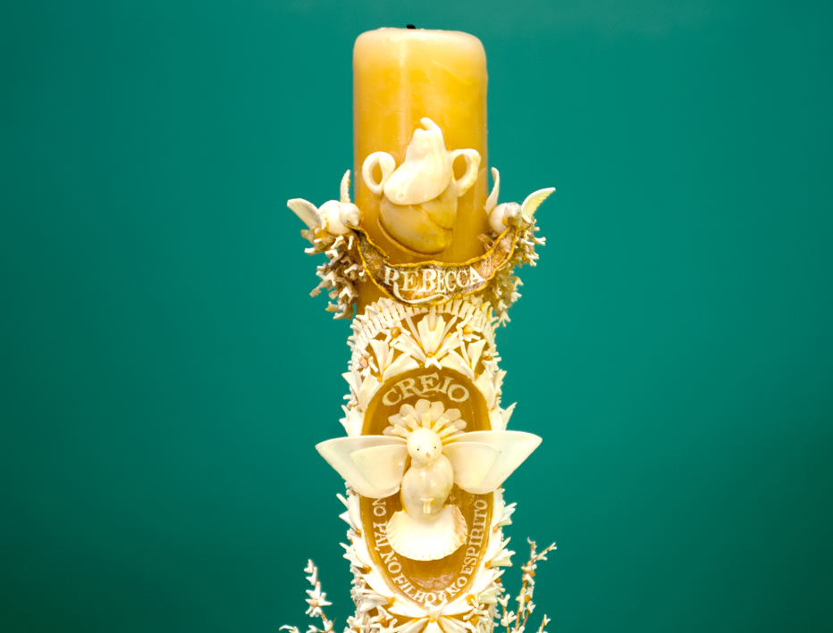 Vela de Batismo (pormenor)