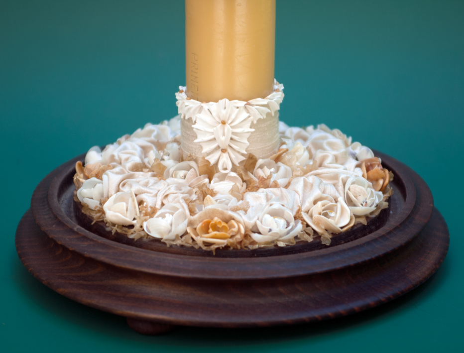 Vela de Batismo (pormenor)