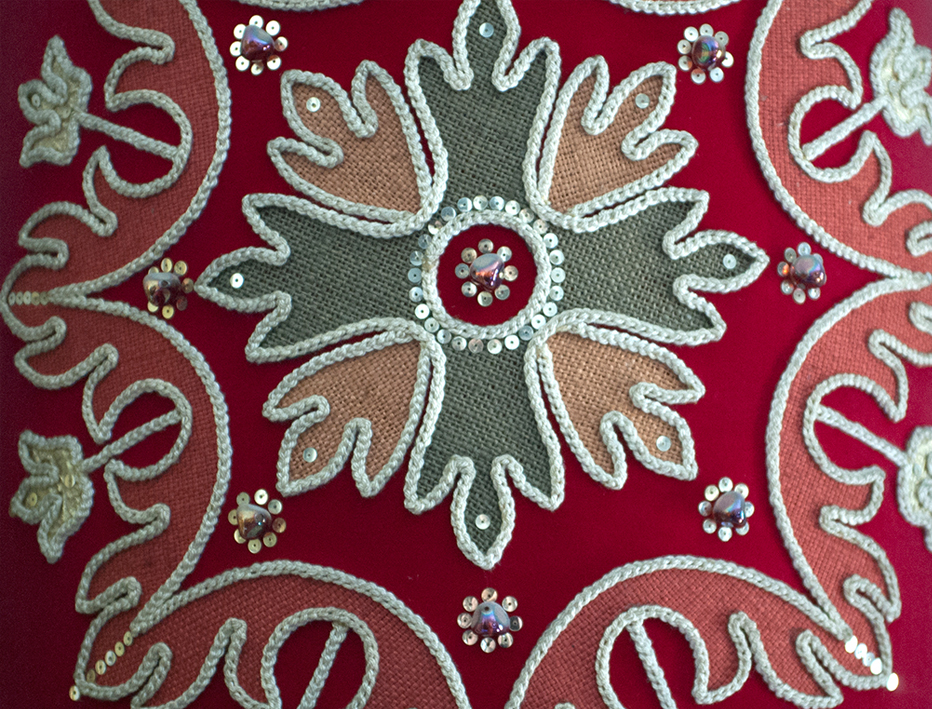 Abat-jour (pormenor). Arte aplicada